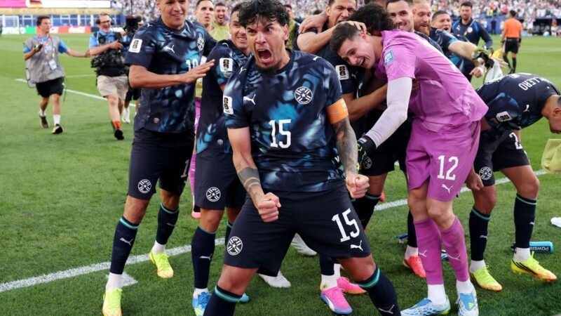 A Alemanha foi eliminada da Copa do Mundo depois de perder para o Paraguai nos pênaltis nas oitavas de final
