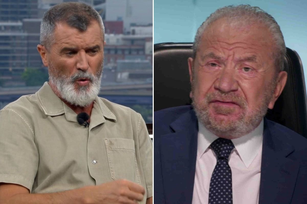 Sir Alan Sugar acusa Roy Keane de usar óculos ao vivo na cobertura da Copa do Mundo da ITV