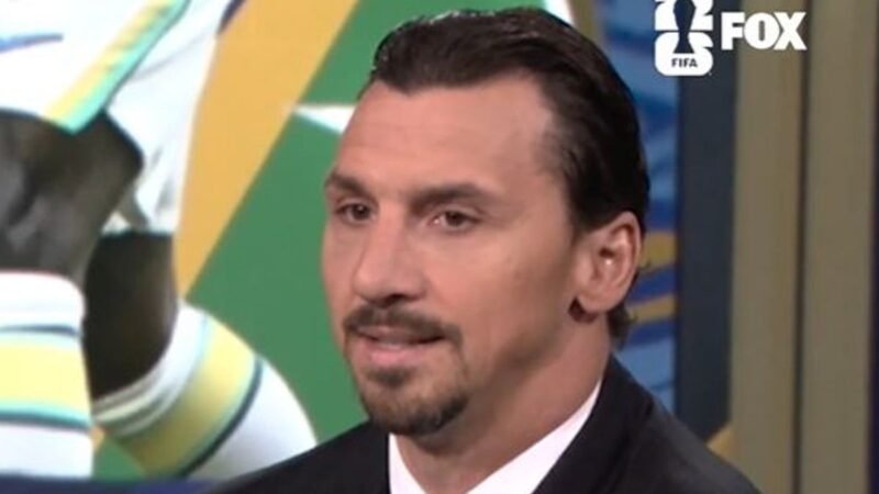 Zlatan Ibrahimovic começou a chorar enquanto a ex-estrela do Man Utd reagia ao momento histórico da Copa do Mundo.