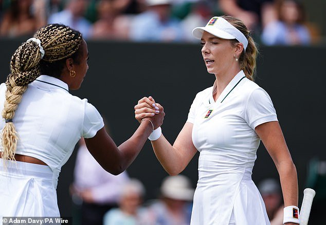 Outro britânico morde a poeira … Katie Boulter perde a primeira rodada de Wimbledon para o número 172 do mundo em mais uma corrida às esperanças domésticas