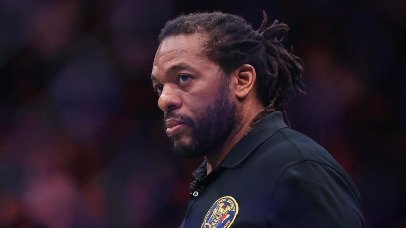 O árbitro do UFC Herb Dean foi demitido novamente após outro desempenho ruim