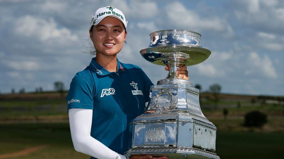 Bolsa recorde do campeonato PGA feminino da KPMG: pagamento do prêmio até a chegada