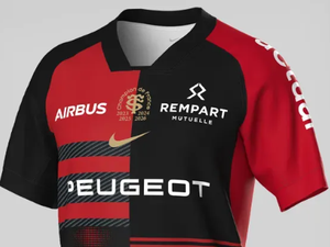 Stade Toulousain: um mix dos últimos quatro anos, adquirido em dezembro, no valor de 110€… o clube “vermelho e preto” lançou uma camisola de coleção depois das quatro.