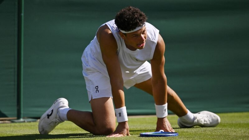 Ben Shelton desperdiça oportunidade em Wimbledon em ‘uma das derrotas mais difíceis da minha carreira’
