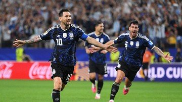 Se somar mais um gol, Messi fica em primeiro lugar