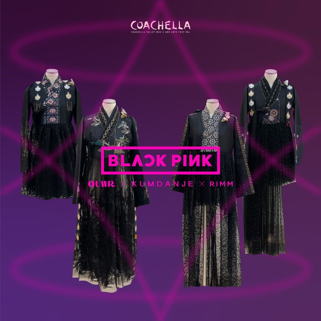 Blackpink é a manchete do Coachella em um hanbok coreano