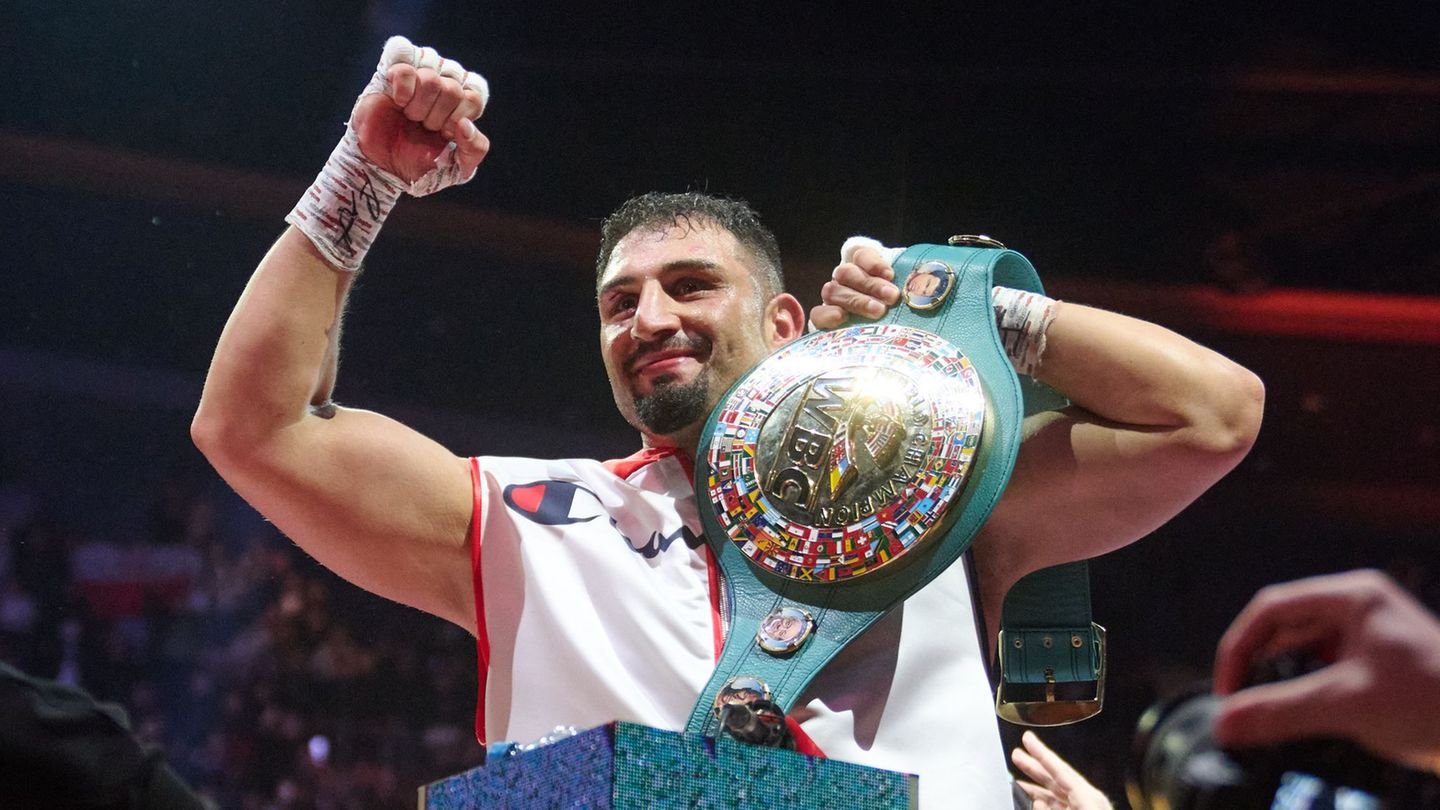 Boxe: De repente, um campeão mundial: Kabayel escreve a história do boxe