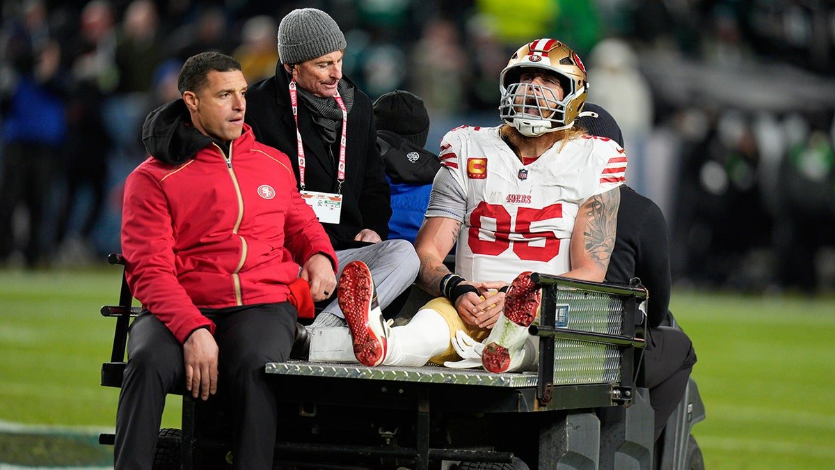 George Kittle denuncia a hipocrisia da NFL sobre a instalação de gramado na Copa do Mundo