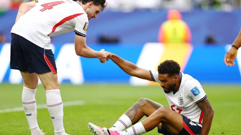 Reece James provavelmente perderá a partida da Inglaterra nas eliminatórias da Copa do Mundo devido a uma lesão no tendão da coxa