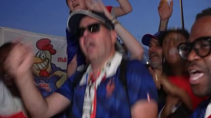 em Nova York, a emoção da torcida francesa poucas horas antes da partida contra a Suécia – franceinfo