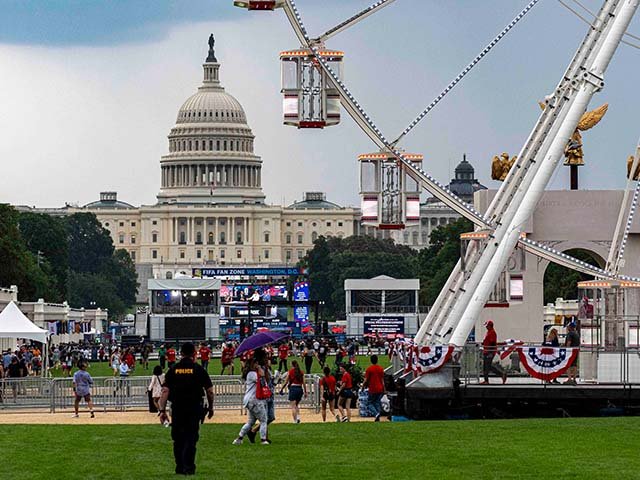 DC espera um afluxo de turistas como entusiasmo pelos 250 edifícios da América
