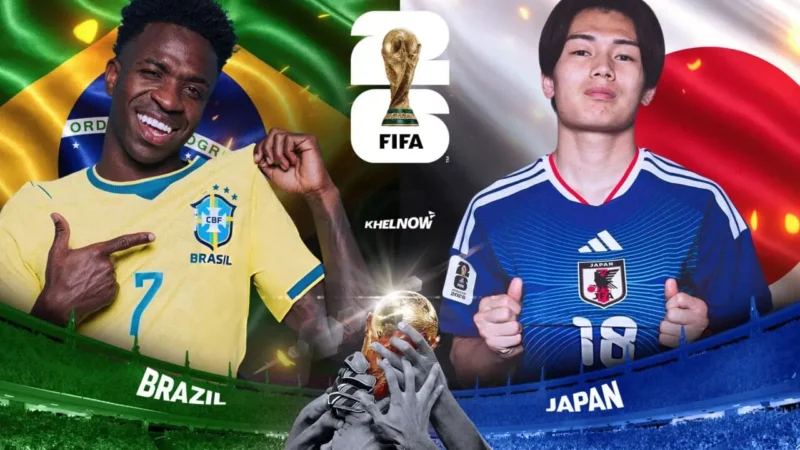 Transmissão ao vivo Brasil x Japão, canais de TV, horário de início e onde assistir a Copa do Mundo FIFA 2026