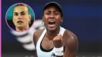Coco Gauff pode derrubar a número um do mundo, Aryna Zabalenka, se conseguir resolver um problema, diz o treinador