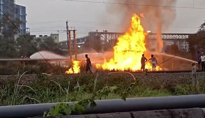 20 feridos em incêndio na fábrica de Haldia após vazamento no cano de água