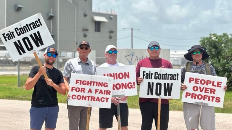 Trabalhadores sindicais da Ashland Specialty Chemicals entram em greve nas instalações da cidade do Texas – Houston Public Media
