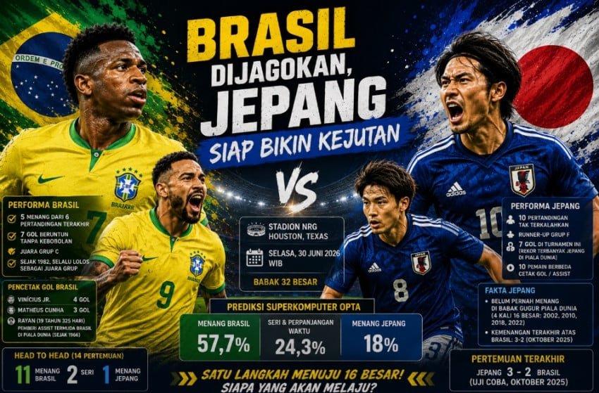 O Brasil é o favorito, o Japão está pronto para fazer uma surpresa