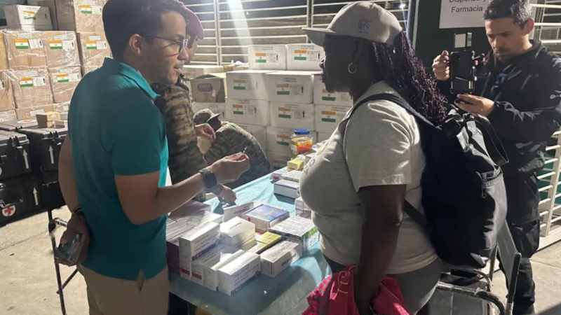 Operação Amistad: Exército Indiano monta hospital de campanha na Venezuela atingida pelo terremoto