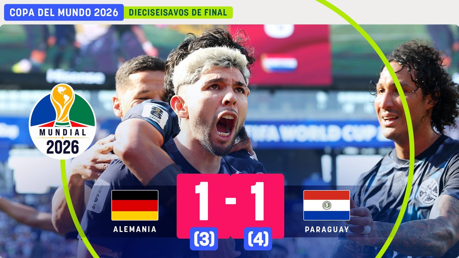 Bomba na Copa do Mundo! Gill ergue barreira do Paraguai para vencer a Alemanha nos pênaltis