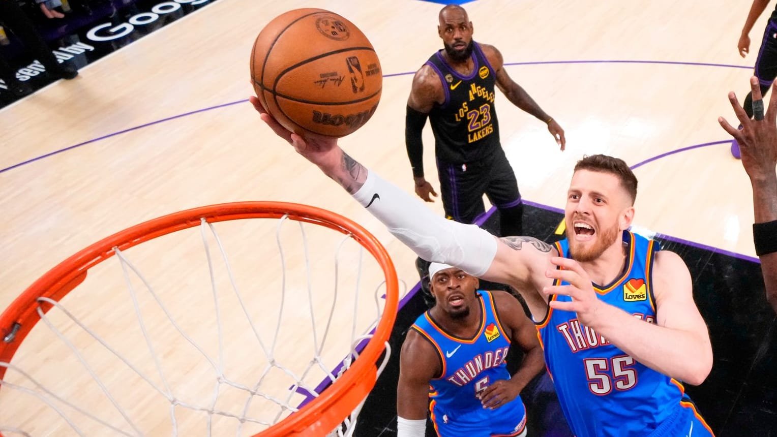 Estrela da NBA Isaiah Hartenstein com megacontrato em Oklahoma
