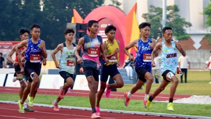 O Campeonato Nacional de Atletismo de 2026 começa oficialmente, tornando-se o evento de nascimento de uma nova geração de atletas indonésios