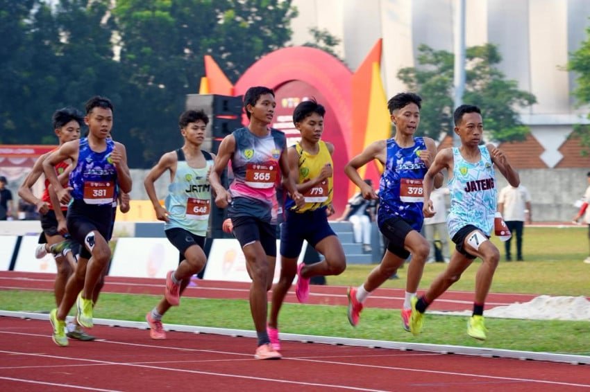 O Campeonato Nacional de Atletismo de 2026 começa oficialmente, tornando-se o evento de nascimento de uma nova geração de atletas indonésios