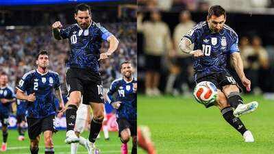 Argentina x Jordânia, resultados da partida da Copa do Mundo da FIFA: Lionel Messi fez história quando a Argentina derrotou a Jordânia por 3 a 1 para completar uma fase de grupos perfeita | Notícias de futebol