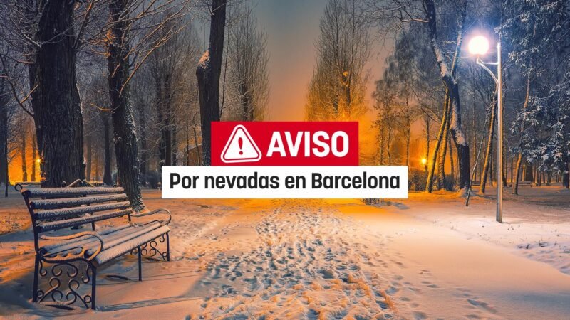 AEMET prevê um dia ensolarado e agradável em Barcelona com ventos fracos