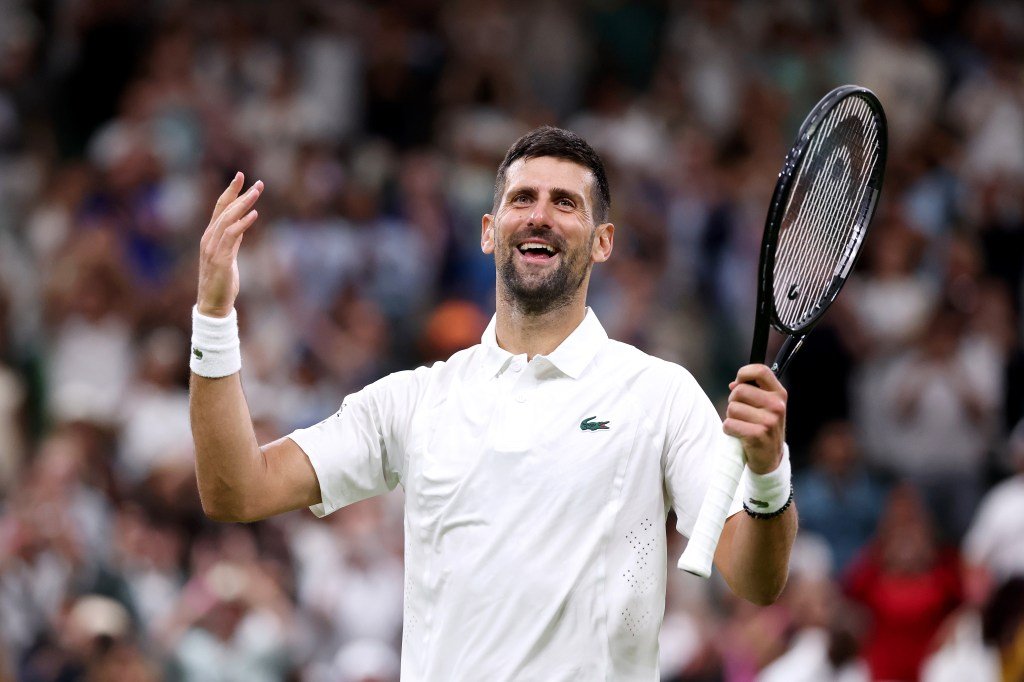 A resposta atrevida de Novak Djokovic à proposta de casamento de um fã após sua vitória em Wimbledon