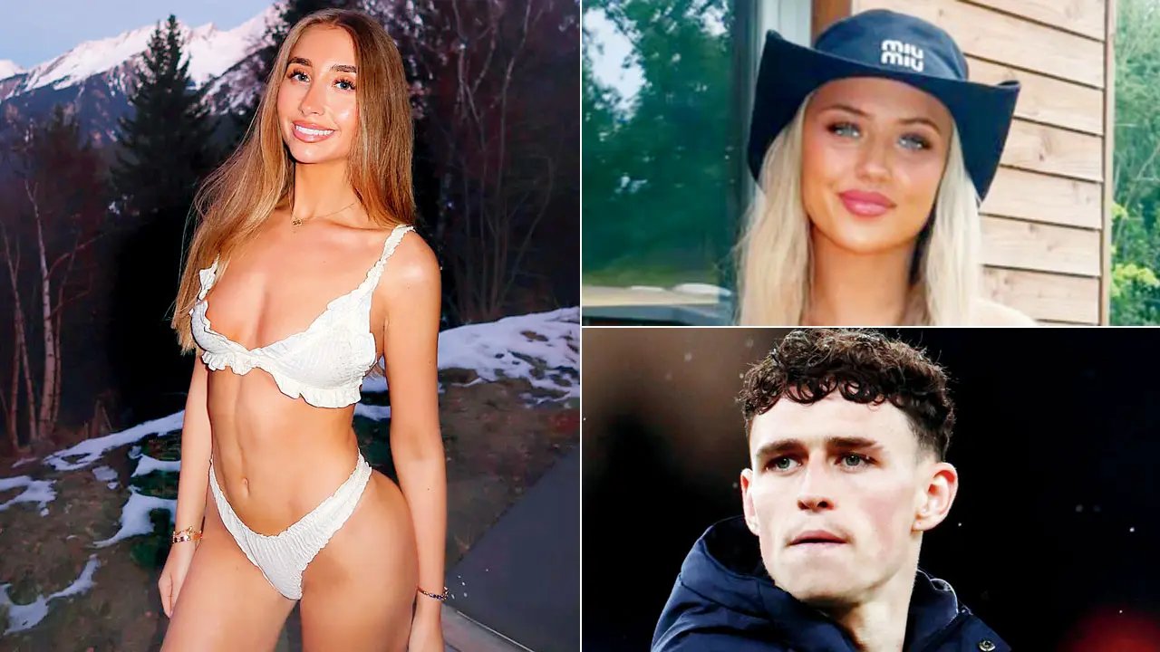 A estrela adulta Phillips bate na namorada de Phil Foden, Rebecca