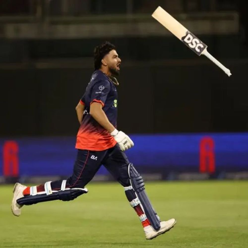 A emoção da última final…Washington precisou de 6 corridas: Aqeel Hussain marcou um hat-trick; Nikhil Chaudhary venceu ao acertar um seis na última bola.