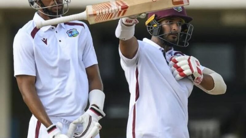 Primeiro teste Sri Lanka-Índias Ocidentais empatados: Windies pontua 271/5 em resposta a 308, os primeiros cinquenta de Jangu; perseguindo invicto