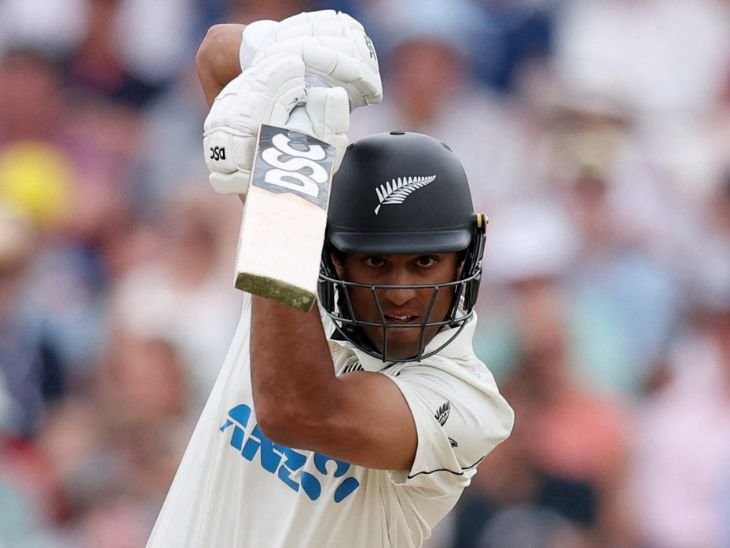 Teste NZ vs ENG | Rachin Ravindra Fifty, lidera a Inglaterra com 204 corridas