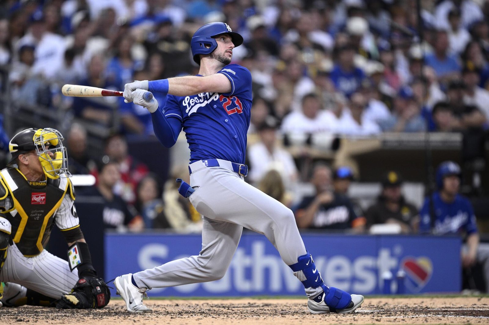 A sequência ofensiva dos Dodgers venceu os Padres