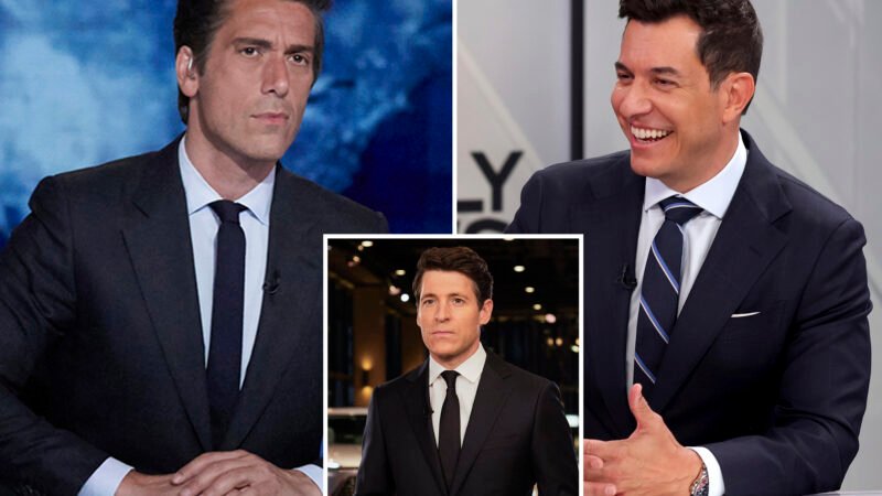 David Muir, da ABC, mantém a liderança enquanto Tom Llam diminui a diferença, a CBS fica para trás na corrida pela audiência do noticiário noturno