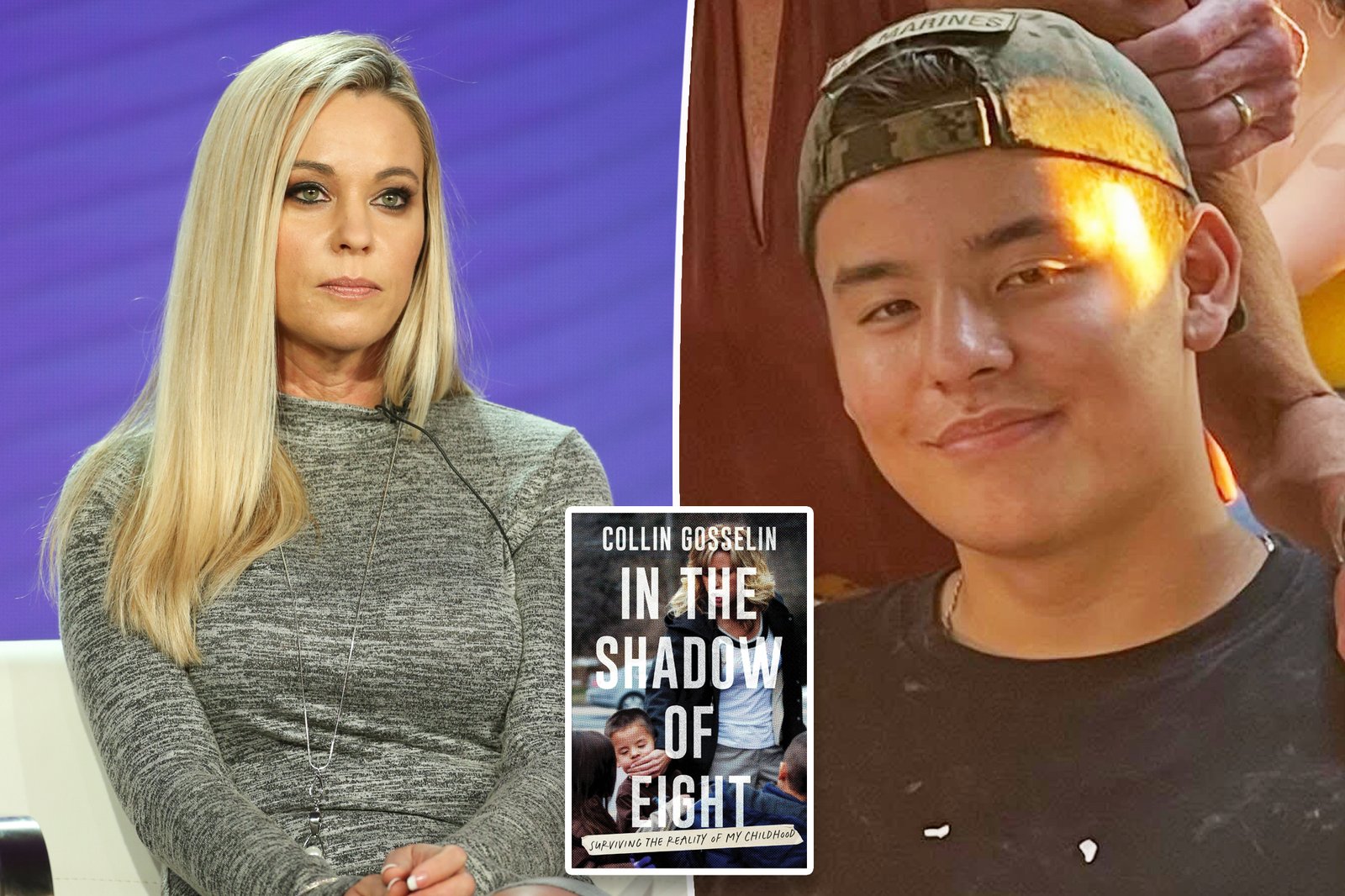 Collin Gosselin supostamente enviou uma mensagem para a mãe de Kate antes do suposto lançamento