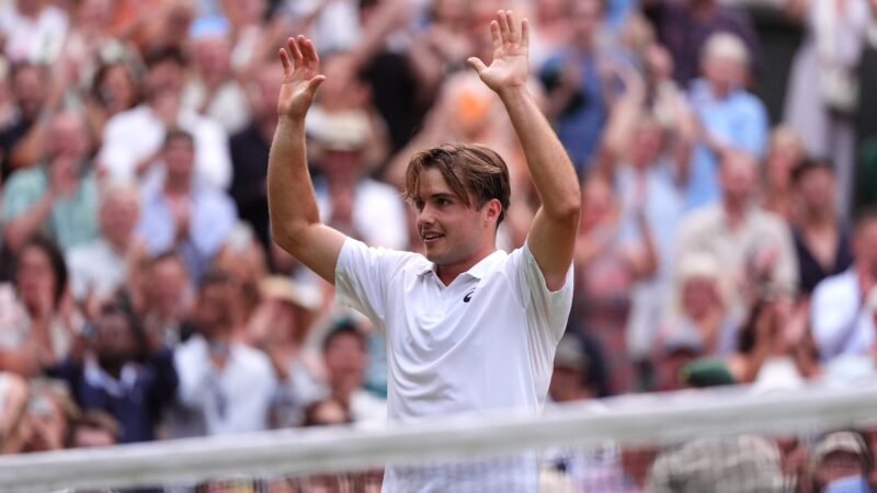 Arthur Ferry: o curinga britânico chega às quartas de final de Wimbledon com o nascimento de uma nova estrela