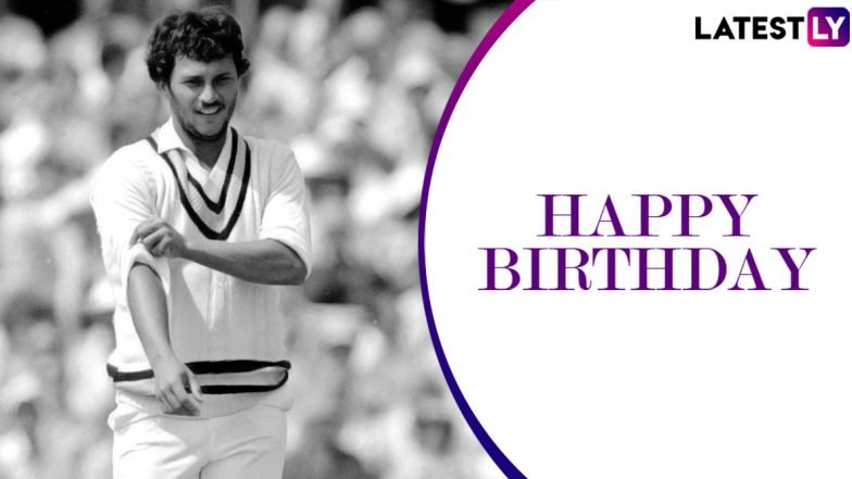 Feliz aniversário Roger Binny! da Índia 1983 Comemorando o herói da Copa do Mundo quando o ex-presidente do BCCI completa 71 anos