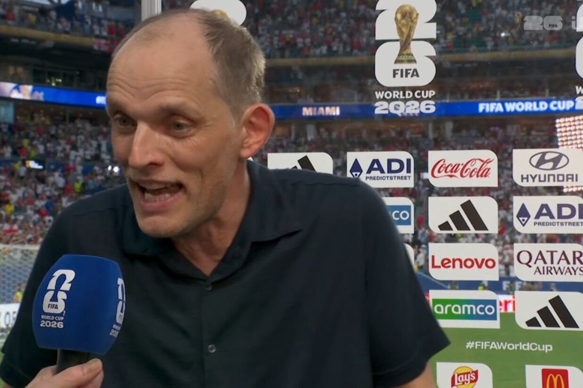 Thomas Tuchel irritado em entrevista da ITV com estrelas inglesas, mas responde a perguntas psicológicas