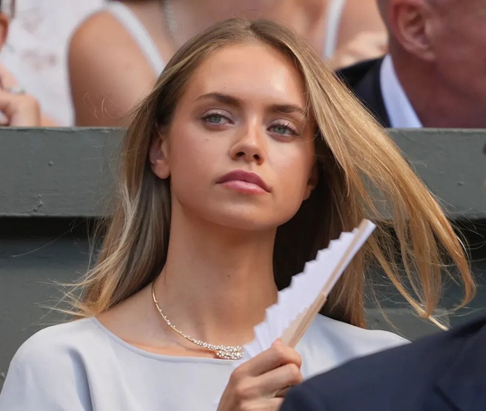 A namorada de Jannik Sinner, Laila, roubou a cena durante a final de Wimbledon
