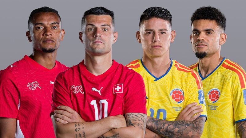 Suíça x Colômbia – oitavas de final da Copa do Mundo AO VIVO: Los Cafeteros lutam contra a Suíça para chegar às quartas de final