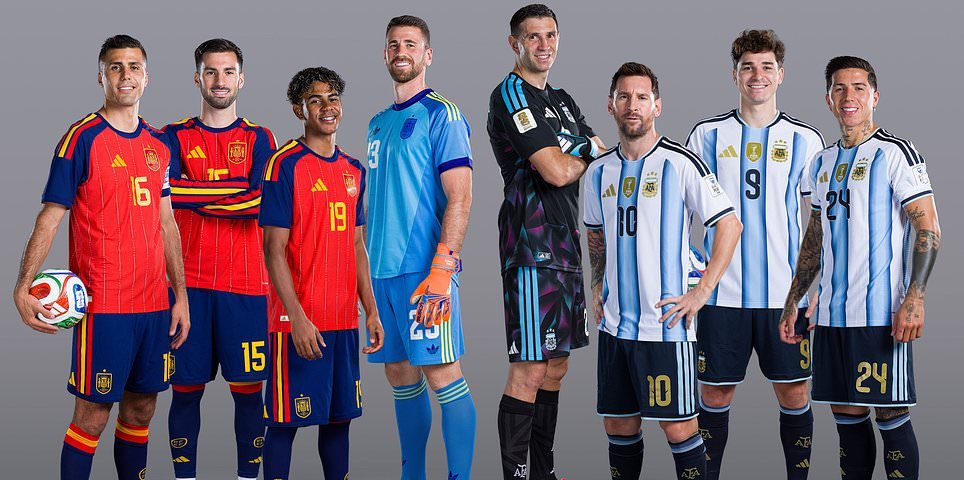 Espanha x Argentina – Final da Copa do Mundo ao vivo: Lionel Messi e companhia buscam se recuperar ao enfrentar os campeões europeus de Lamine Yamalin