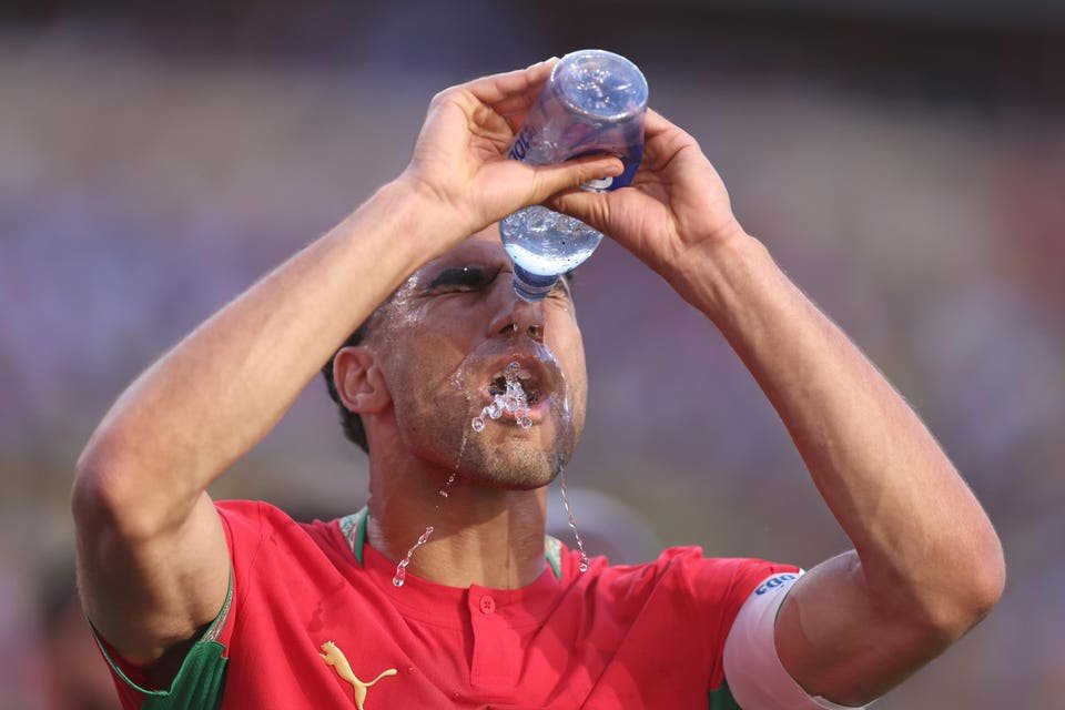 Em meio ao calor extremo, a FIFA precisa adiar a disputa entre França e Paraguai na Copa do Mundo
