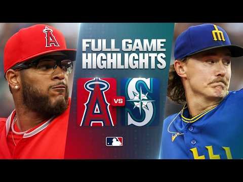 Anjos varridos pelos Mariners depois que Bryce Miller flerta com o no-hitter