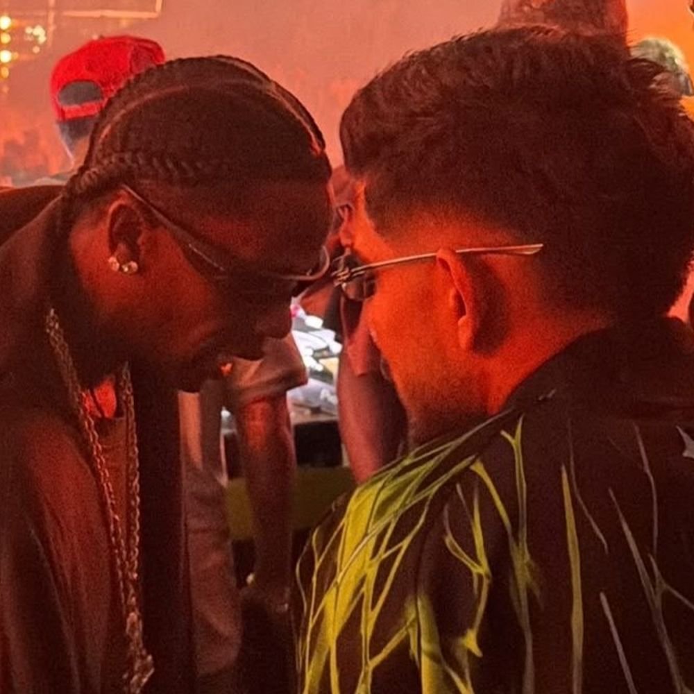 Shubman Gill encontra o rapper Travis Scott: os dois são vistos em um evento da Nike em Los Angeles; Gill disse- Ótimo fim de semana com mudanças de jogo