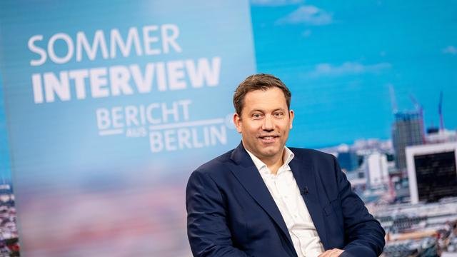 Reformas: Vice-Chanceler Klingbeil defende planos de reforma em entrevista de verão da ARD