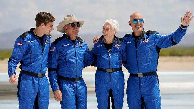 Aviação: Piloto americano e mulher mais velha no espaço – Wally Funk está morto