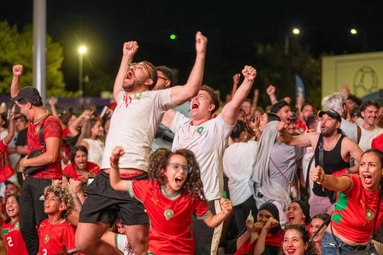 TRANSPORTE. França – Marrocos: “De qualquer forma, Marrocos ou França, somos vencedores”: a torcida do estádio de Toulouse pegou fogo com a vitória dos Blues.