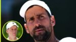 Novak Djokovic admite ‘erro’ após revelar conselho a Janic Sinner