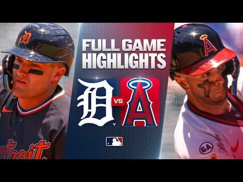 Os Angels quebraram uma seqüência de quatro derrotas consecutivas com uma vitória sobre os Tigers