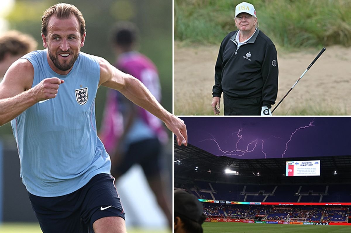 Confronto da Copa do Mundo: Inglaterra lesionada da última vez, ameaça climática x Noruega, Trump x Kane